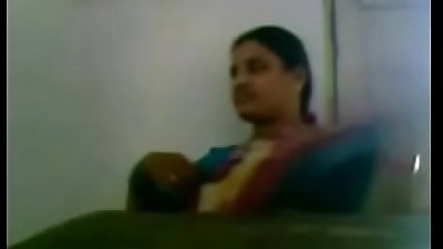 Andhra School Teacher Boobs Pressed