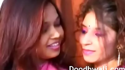 Indian College Girls In Sari Lesbian Mind Blowing XXX Porn