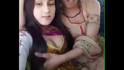 Indian College Girls In Lesbian Fun Party