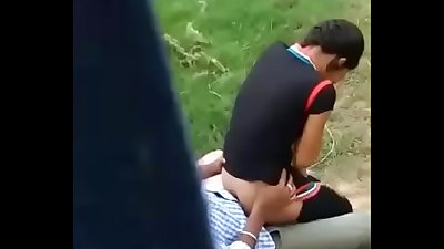 Beautiful Indian College Teen Girl Outdoor Sex