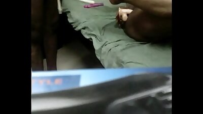 Tamil wife play with two cock