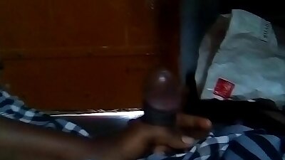 Bhabhi devar boobs press and handjob
